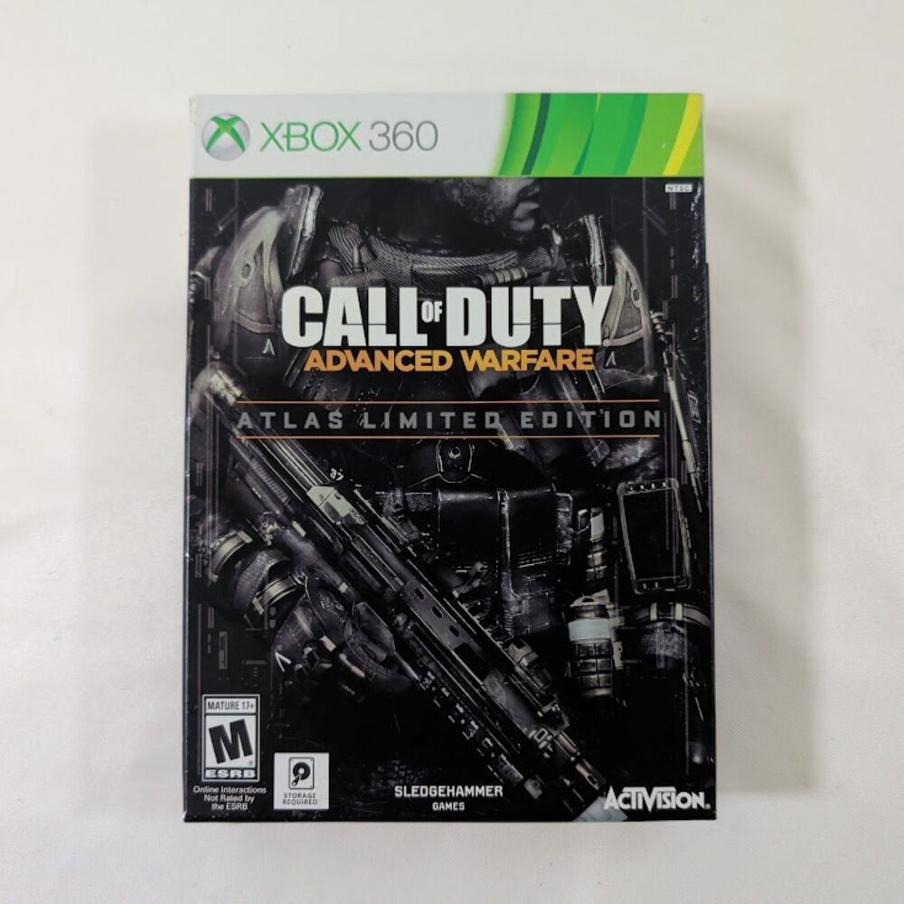 Call of Duty Advanced Warfare Atlas Limited Edition Xbox 360 Complete Steelbook